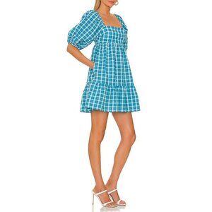 New Amanda Uprichard Lucietta Mini Dress Sutton Plaid Small $229